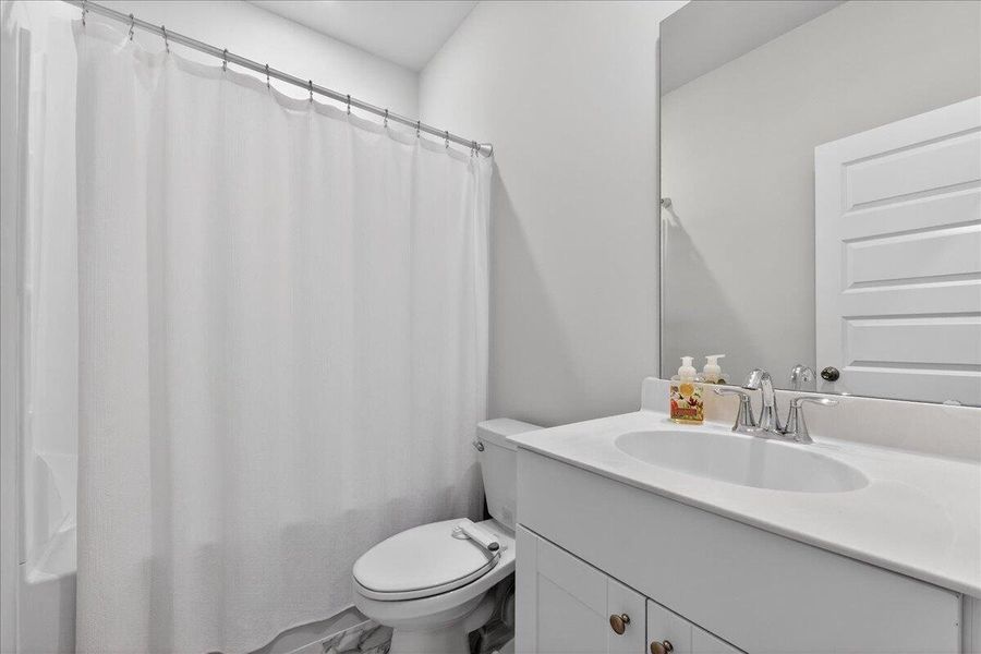 Furnished interior view inside a new home in Sweetgrass at Summers Corner, Summerville (Image 13).