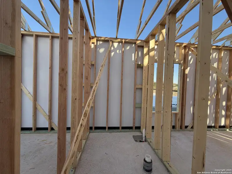 In-progress construction of a new home in Nopal Valley, San Antonio, TX (Image 10). In-progress construction of a new home in Nopal Valley, San Antonio, TX (Image 10).