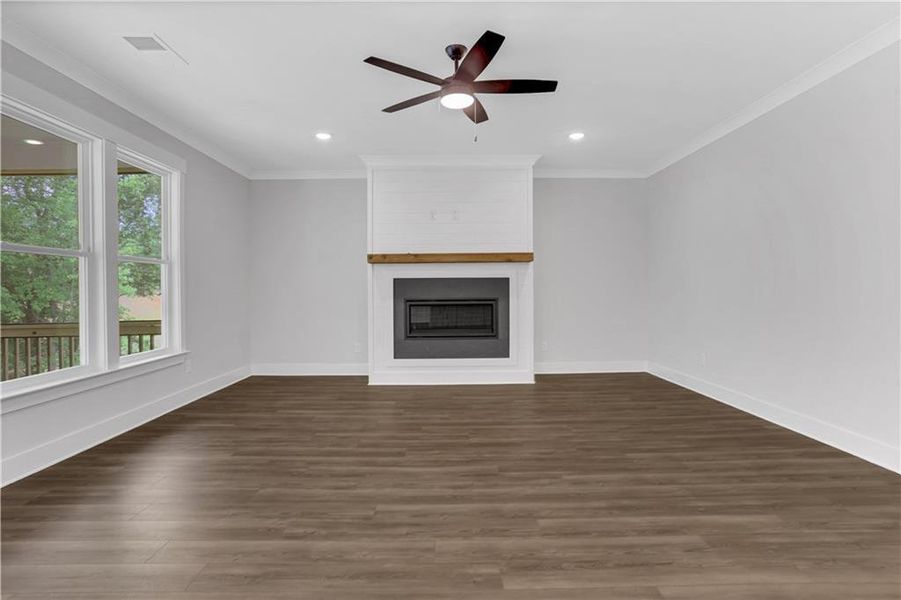 Spacious, unfurnished interior of a new home in Arbor West, Dawsonville (Image 38).