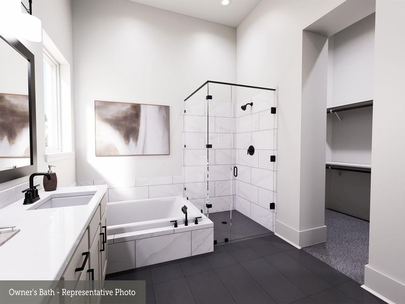 Furnished interior view inside a new home in Colton 45' Homesites, Todd Mission (Image 6).