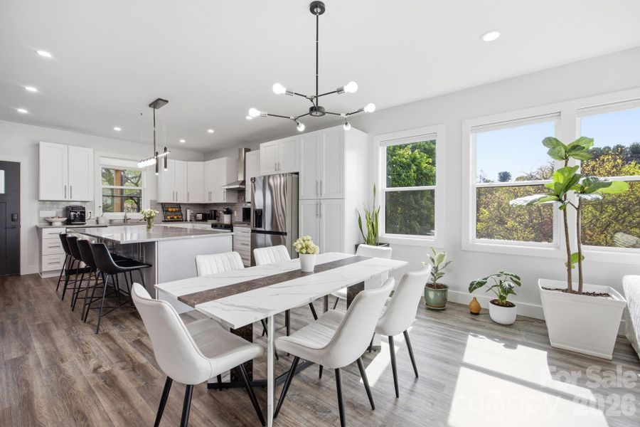 Furnished interior view inside a new home in , Canton (Image 7).