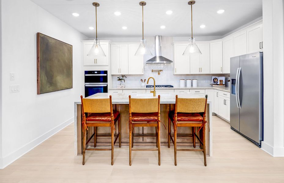 Kitchen with Ample Storage Space