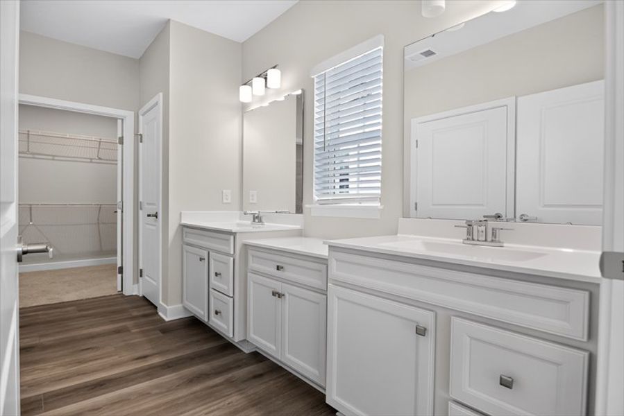 Furnished interior view inside a new home in Canterbrook Farms, Fountain Inn (Image 10). Furnished interior view inside a new home in Canterbrook Farms, Fountain Inn (Image 10).