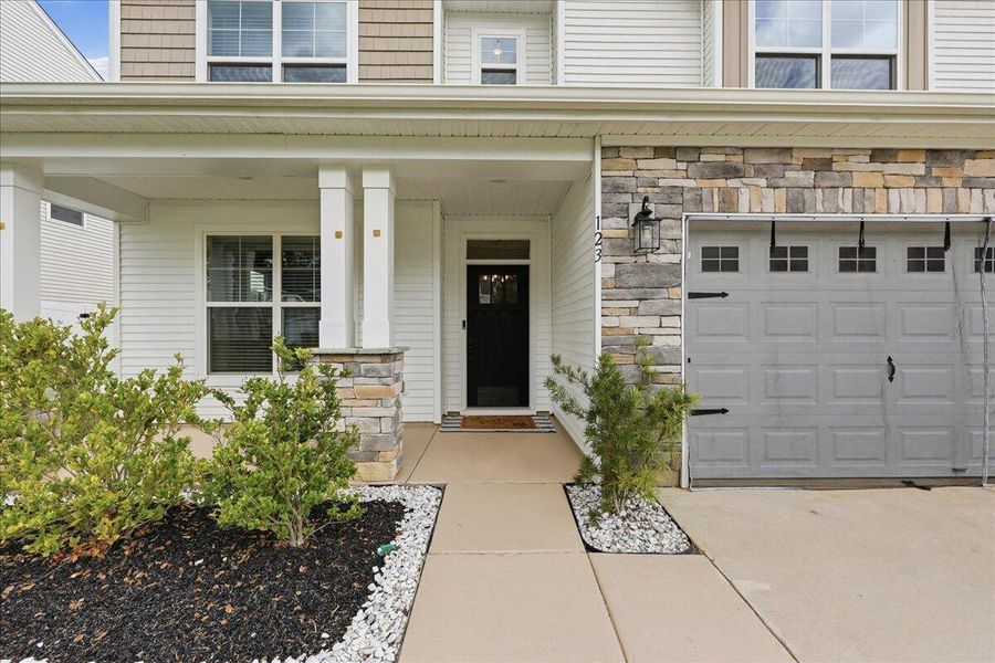 Exterior details and patio area of a home in , Ridgeville (Image 35). Exterior details and patio area of a home in , Ridgeville (Image 35).