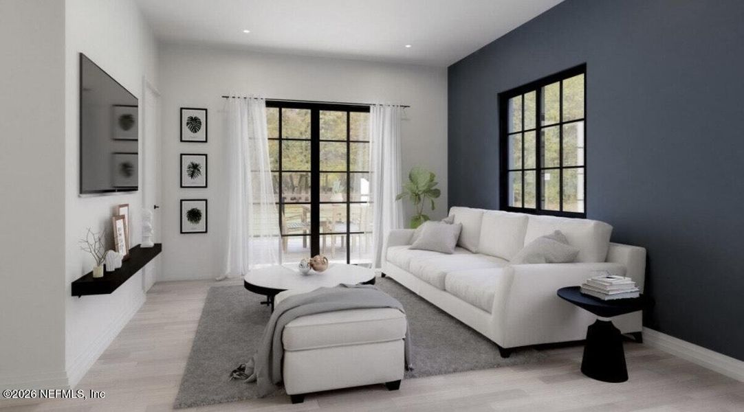 Furnished interior view inside a new home in , Elkton (Image 4).