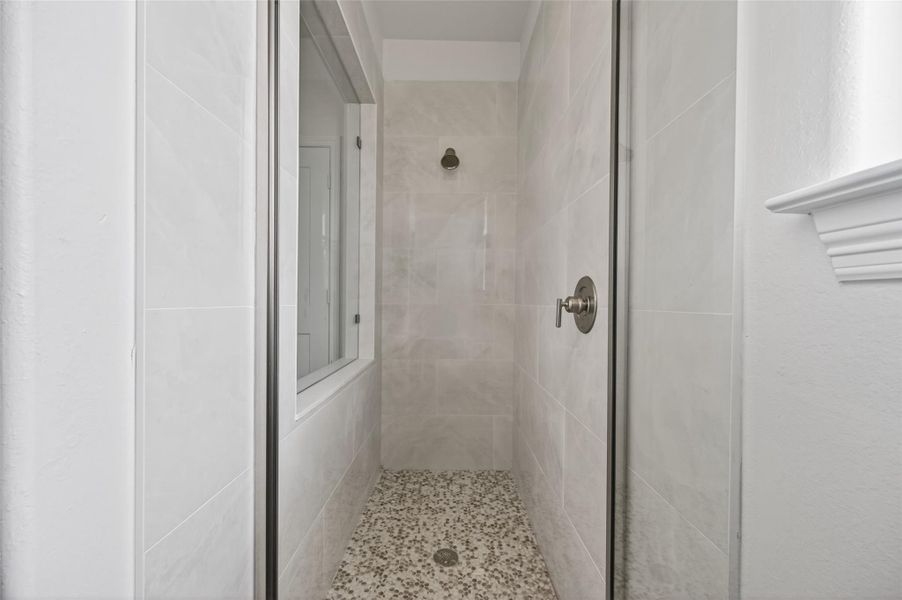 Close-up of interior finishes inside a home in , Hempstead (Image 16).