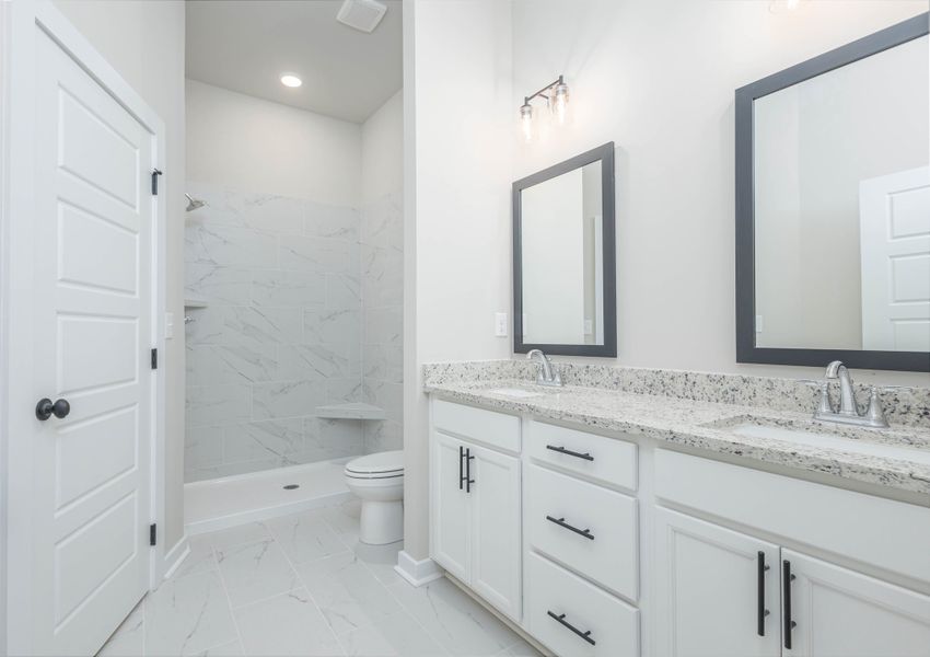 Representative furnished interior of a home built from the Juniper by Nason Homes in Cole Properties Subdivision, Dickson (Image 7).