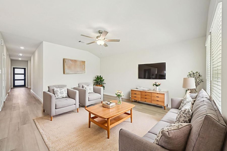 Photo is not of the actual home, but is an inspirational photo of builder’s model home and may depict options, furnishings, and/or decorator features that are not included Photo is not of the actual home, but is an inspirational photo of builder’s model home and may depict options, furnishings, and/or decorator features that are not included