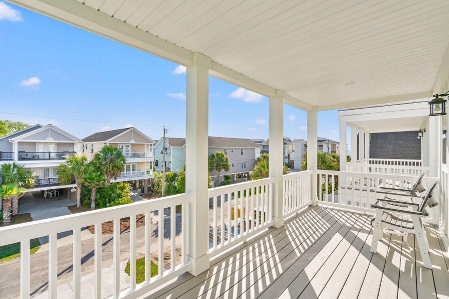 Exterior details and patio area of a home in , Surfside Beach (Image 35).