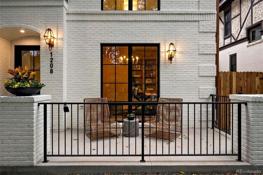 Exterior details and patio area of a home in , Denver (Image 23).