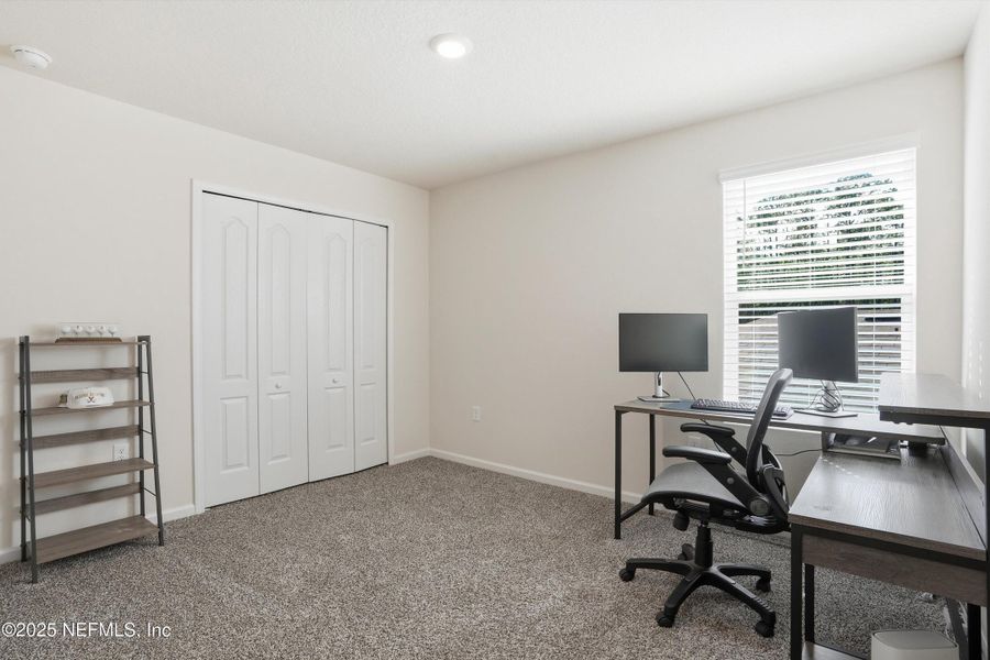 Furnished interior view inside a new home in Cross Creek Express, Green Cove Springs (Image 13). Furnished interior view inside a new home in Cross Creek Express, Green Cove Springs (Image 13).