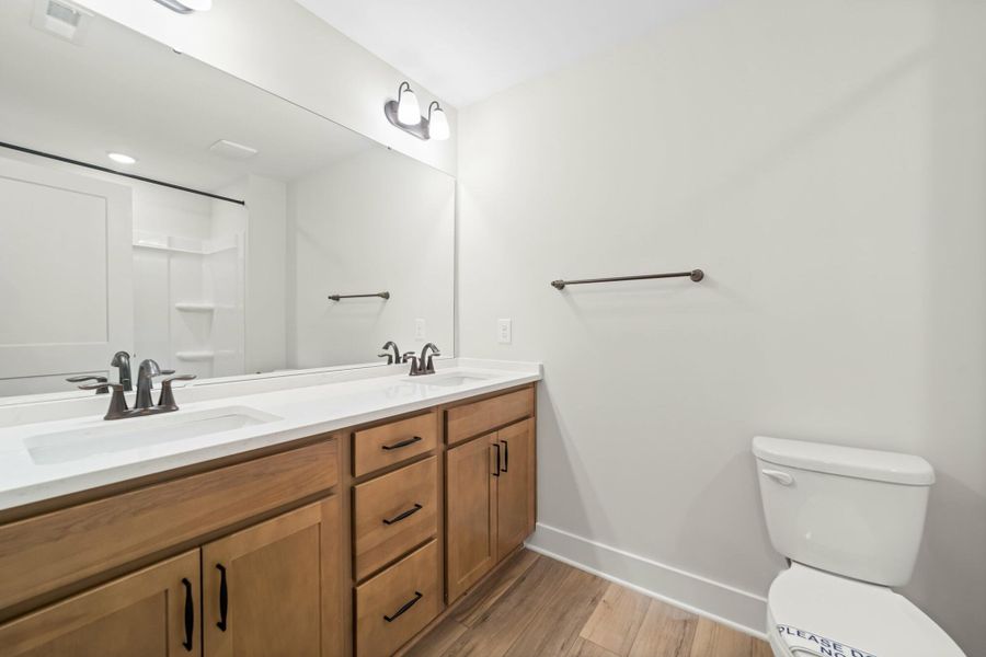 Furnished interior view inside a new home in Harbor Crossing, Greensboro (Image 10).