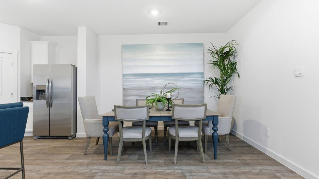 Furnished interior view inside a new home in Sorrento, Richmond (Image 9).