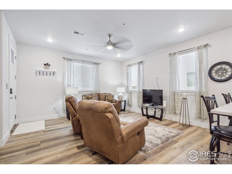 Furnished interior view inside a new home in , Greeley (Image 10).