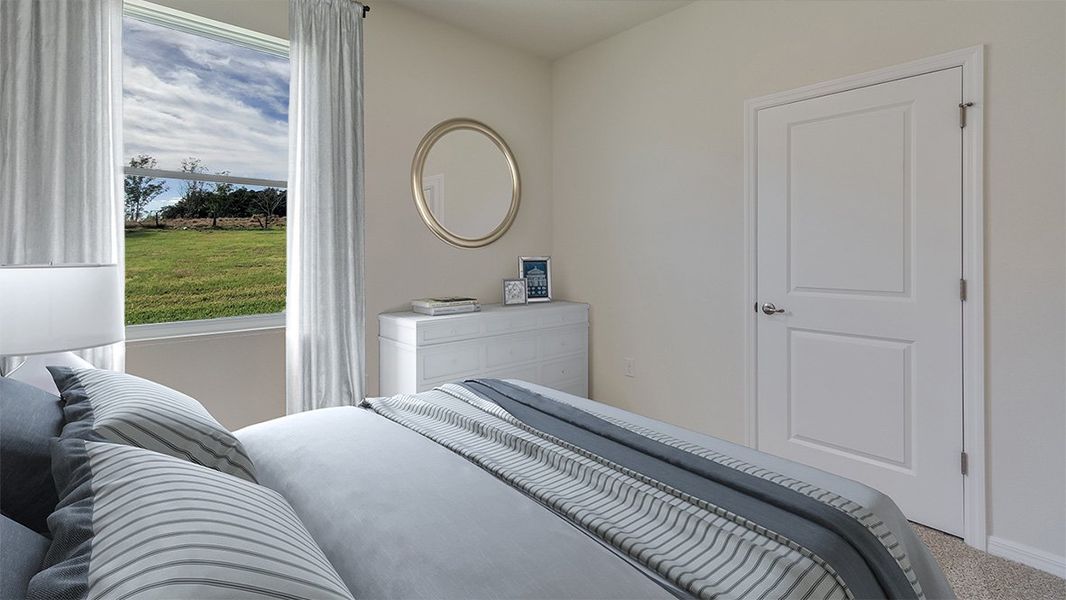 Representative furnished interior of a home built from the BOWEN by D.R. Horton in Twisted Oaks, Wildwood (Image 12).