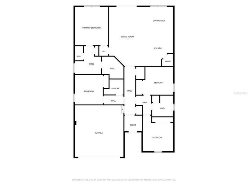2D floor plan layout of this home in , Clermont, FL (Image 6).