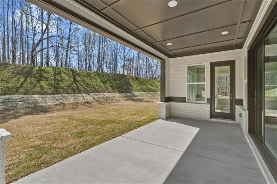 Exterior details and patio area of a home in , Woodstock (Image 25).