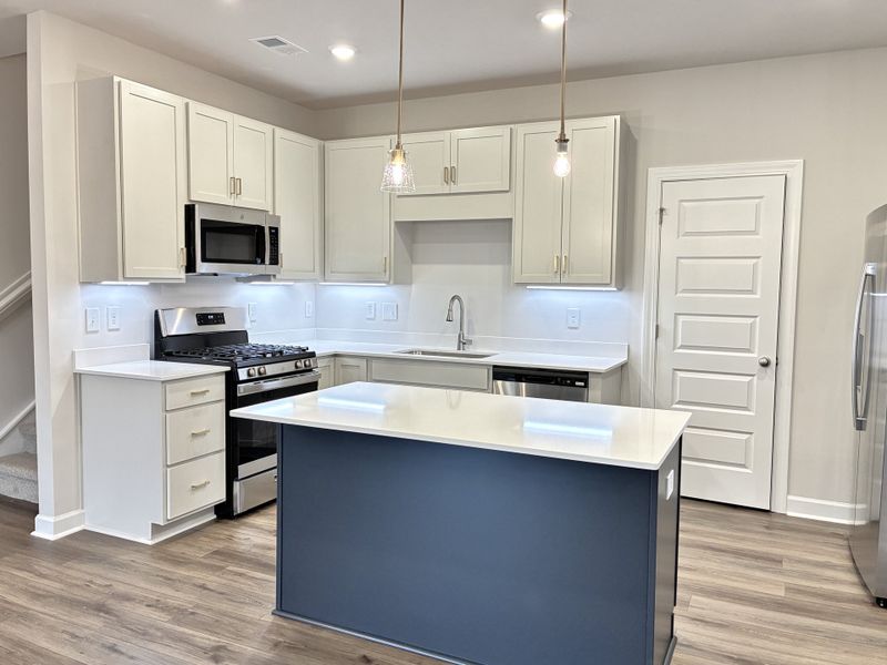 Furnished interior view inside a new home in Reidville Town Center, Reidville (Image 6).