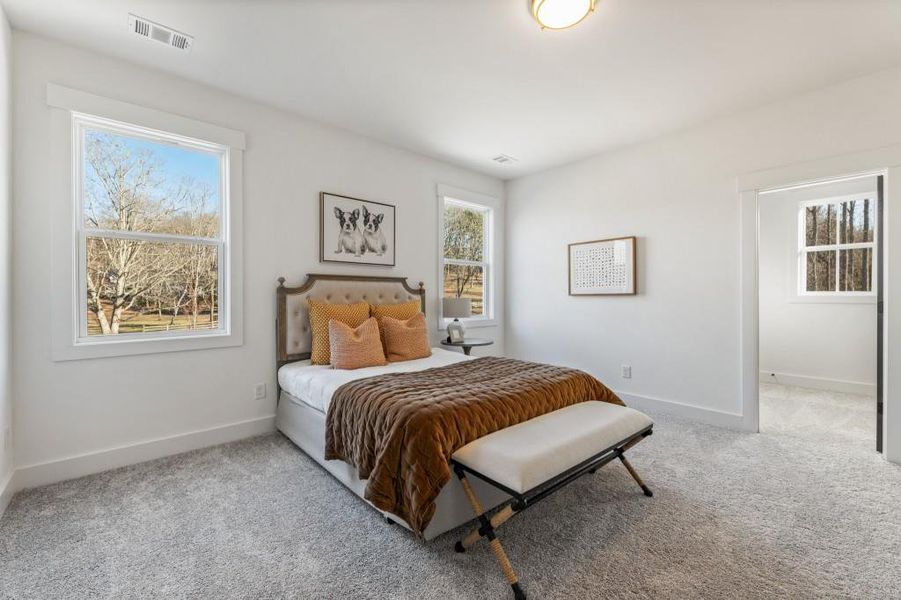 Furnished interior view inside a new home in Arden on Lanier, Cumming (Image 6).