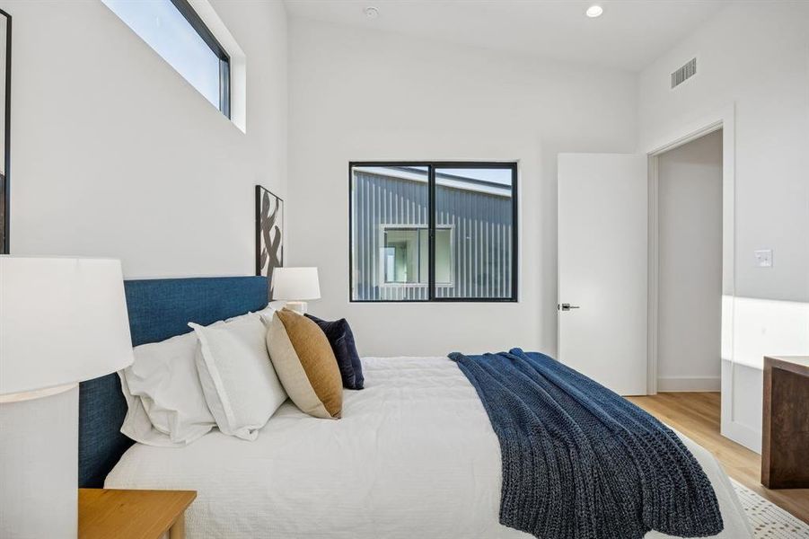 Furnished interior view inside a new home in , Dallas (Image 14).