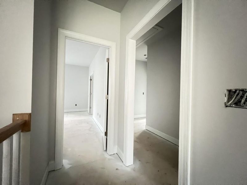 In-progress construction of a new home in Hemingway, Flowery Branch, GA (Image 12).