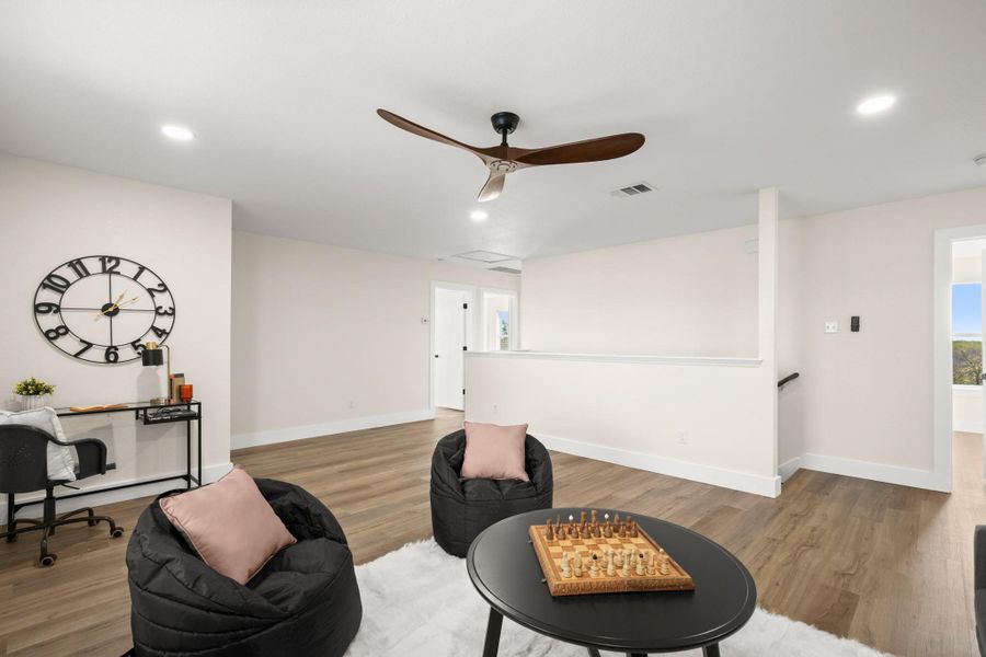 Furnished interior view inside a new home in , Pflugerville (Image 10).