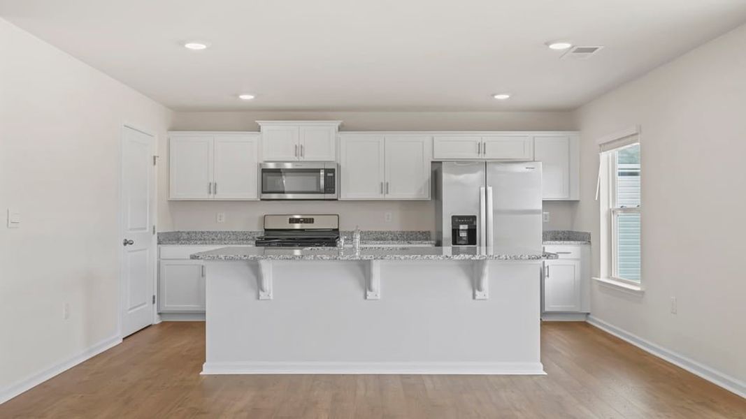 Furnished interior view inside a new home in Lightwood Cottages, Moore (Image 9).