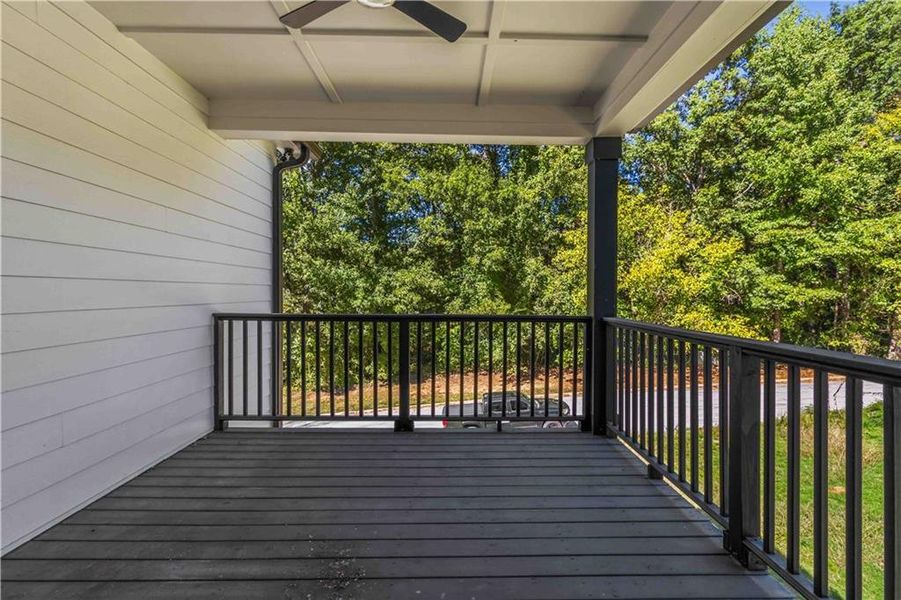 Exterior details and patio area of a home in , Covington (Image 17). Exterior details and patio area of a home in , Covington (Image 17).