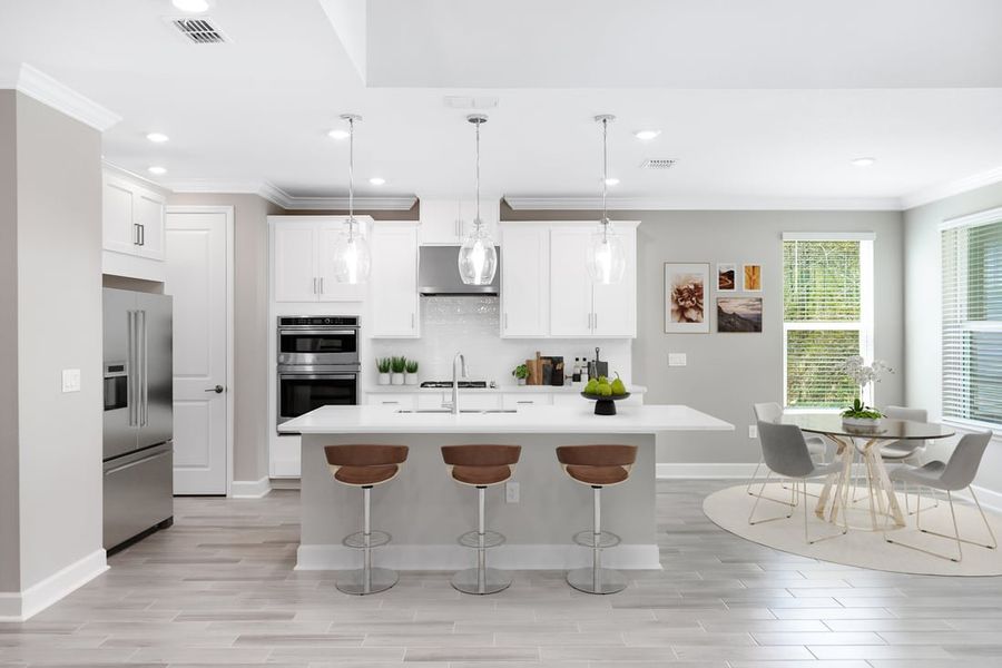 Representative furnished interior of a home built from the La Palma by Taylor Morrison in Osprey Cove, St. Marys (Image 5).