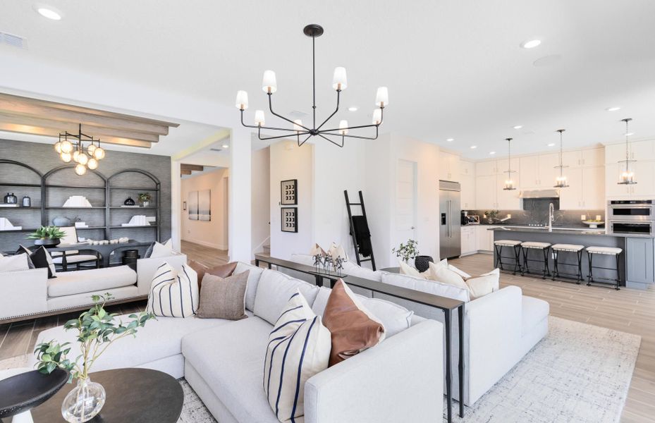 Representative furnished interior of a home built from the Scarlett by Pulte Homes in Avera, Orlando (Image 18).