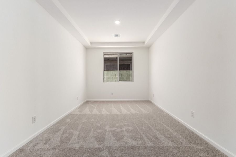 2D floor plan layout of this home in The Views at Rancho Cabrillo, Peoria, AZ (Image 14).