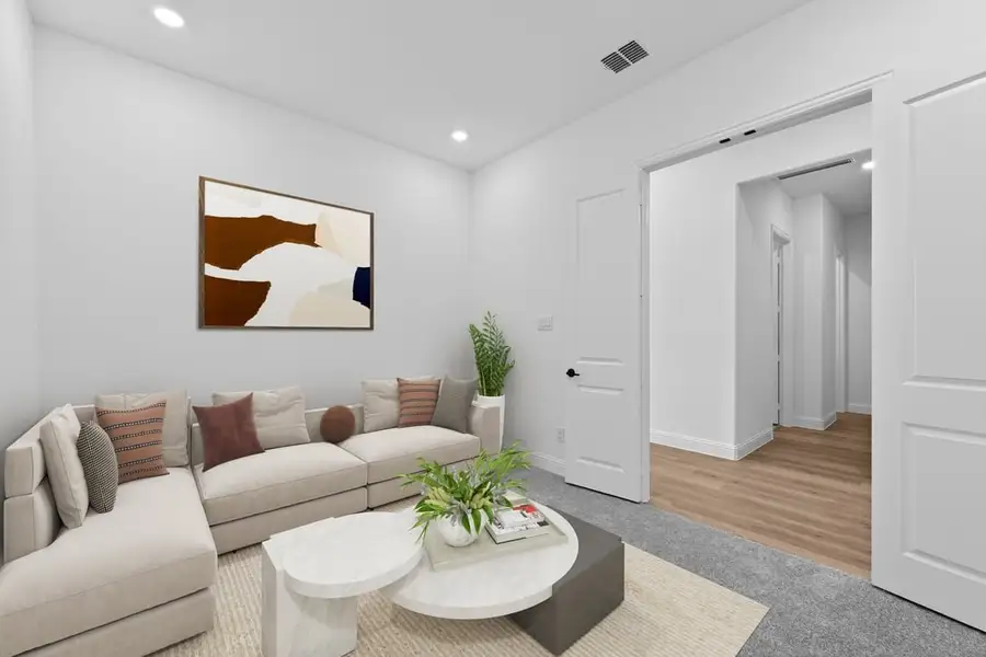 Representative furnished interior of a home built from the Sardonyx by Taylor Morrison in The Ridge at Northlake, Argyle (Image 13).