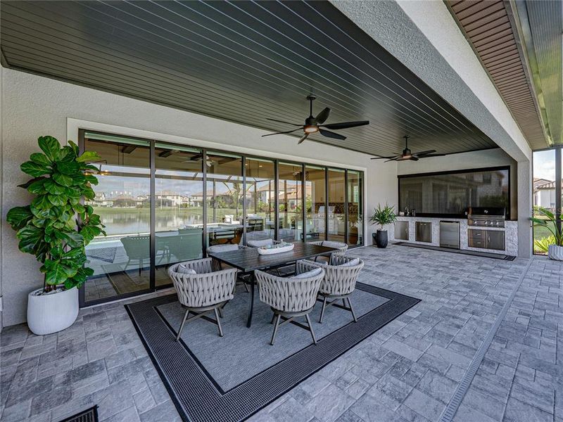 Exterior details and patio area of a home in Mirada, San Antonio (Image 3). Exterior details and patio area of a home in Mirada, San Antonio (Image 3).