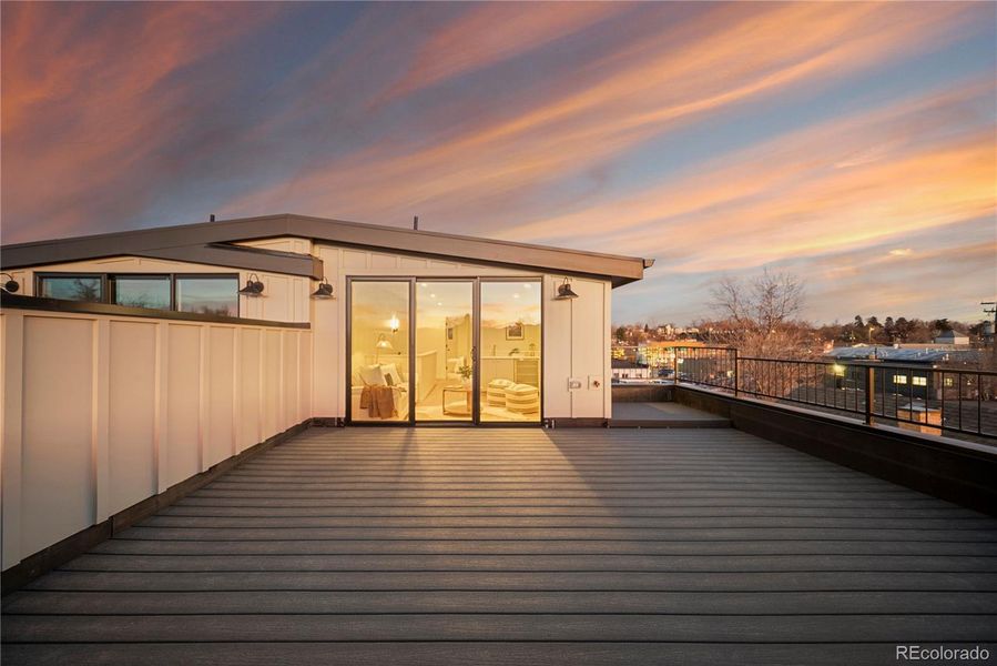 Exterior details and patio area of a home in , Denver (Image 23). Exterior details and patio area of a home in , Denver (Image 23).