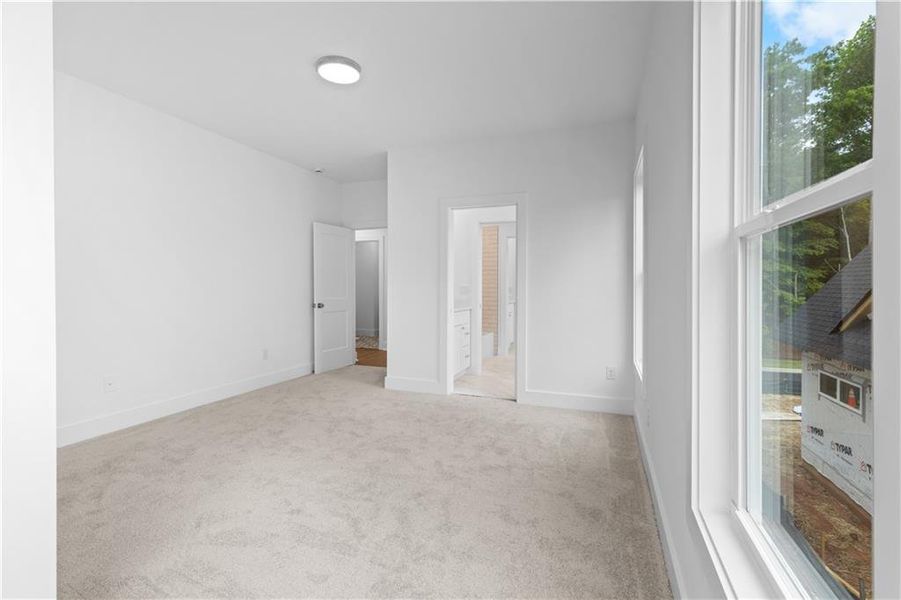 Spacious, unfurnished interior of a new home in , Marietta (Image 28).