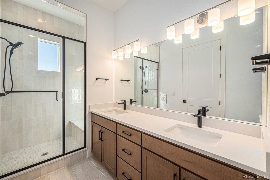 Furnished interior view inside a new home in Prelude at TAVA Waters, Denver (Image 4).