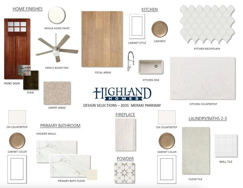 Sample of building materials used in homes in Meraki, McLendon-Chisholm (Image 37).