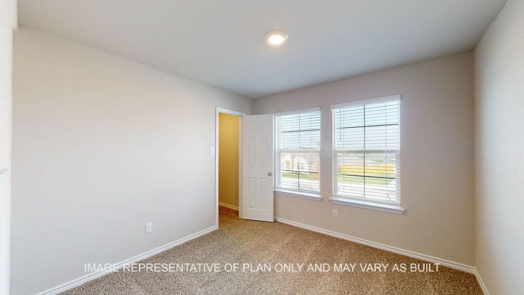 Spacious, unfurnished interior of a new home in Creekfall, Burnet (Image 22).