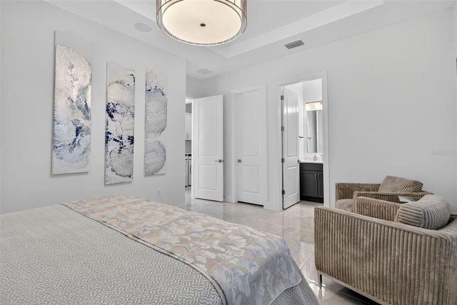 Furnished interior view inside a new home in Aqua Single Family Homes, Bradenton (Image 67).