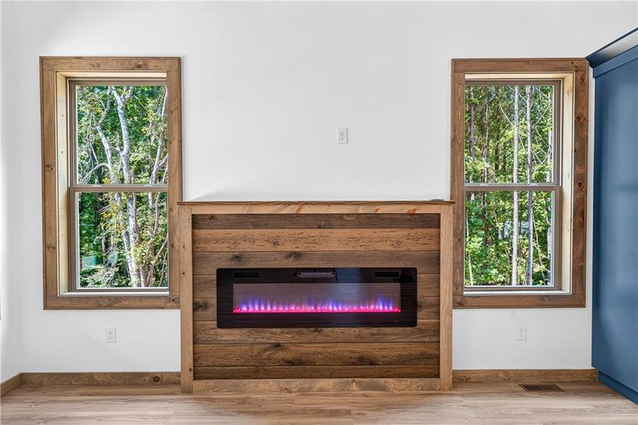 Close-up of interior finishes inside a home in , Ellijay (Image 19).