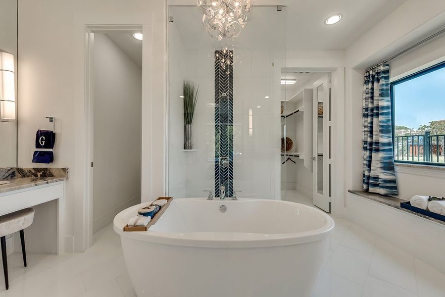 Representative furnished interior of a home built from the Grand Heritage by Grand Homes in Grand Oaks, Celina (Image 12).