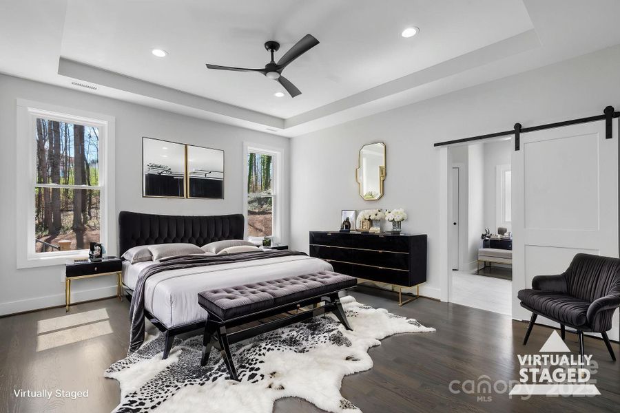 master virtually staged