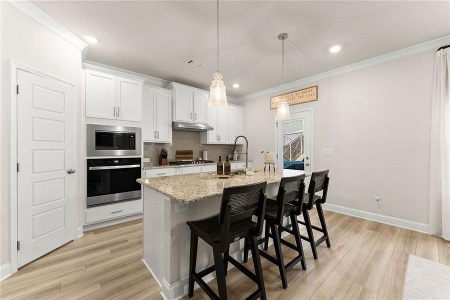Furnished interior view inside a new home in , Gainesville (Image 12).