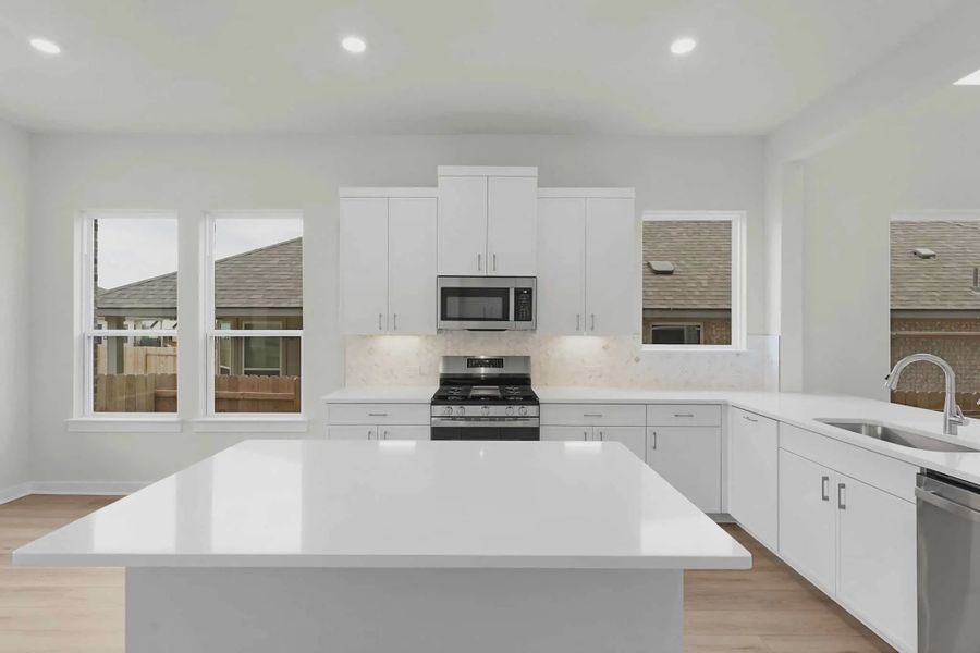 Furnished interior view inside a new home in Nolina, Georgetown (Image 5).