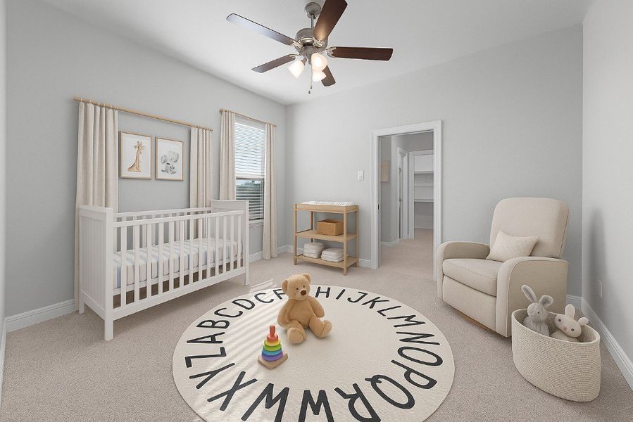 Furnished interior view inside a new home in Forest Ridge Estates, Greenville (Image 9).