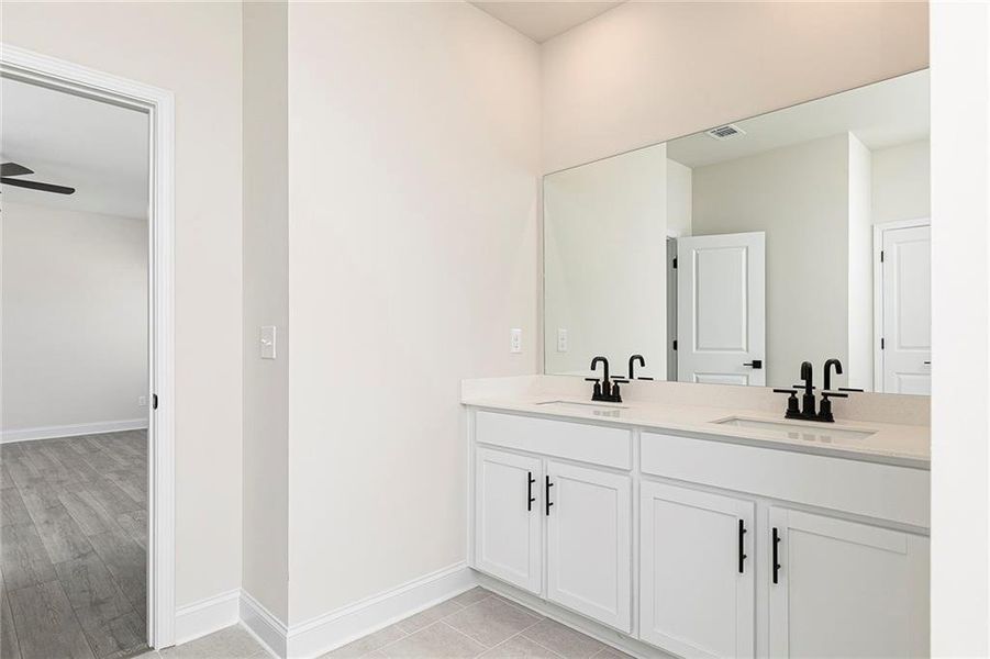 Furnished interior view inside a new home in Mount Tabor Pointe, Dallas (Image 3).