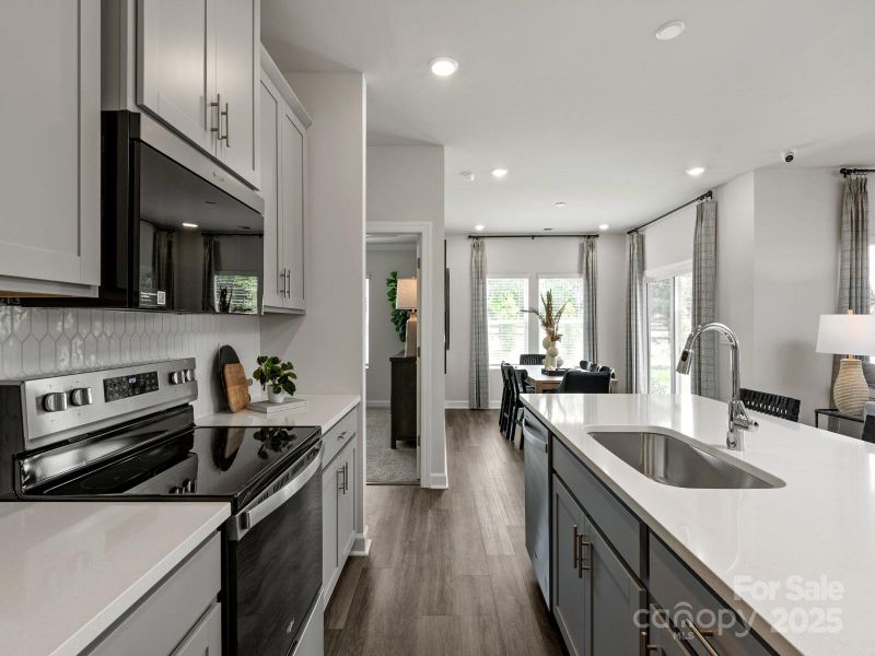 Photo is not of the actual home, but is an inspirational photo of builder’s model home and may depict options, furnishings, and/or decorator features that are not included