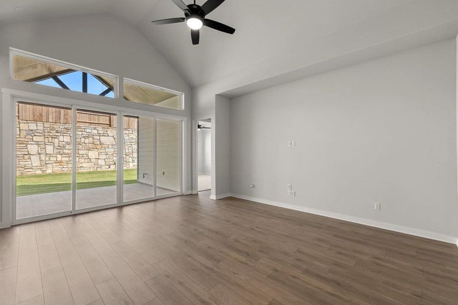 Spacious, unfurnished interior of a new home in Lariat, Liberty Hill (Image 18). Spacious, unfurnished interior of a new home in Lariat, Liberty Hill (Image 18).
