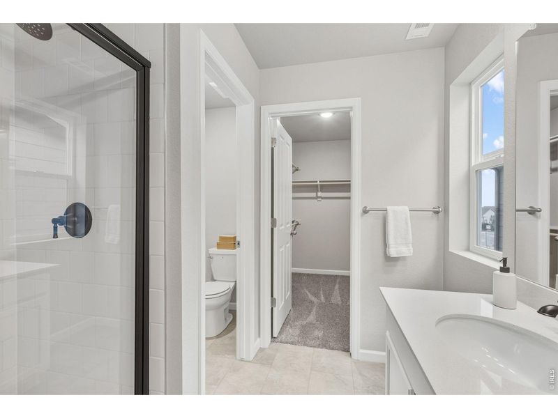 Furnished interior view inside a new home in Spring Valley, Longmont (Image 7).