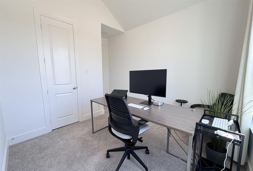 Furnished interior view inside a new home in Cottages of Celina, Celina (Image 11).